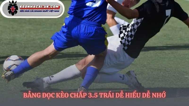 Luật chơi đơn giản hóa của kèo chấp 3.5 trái